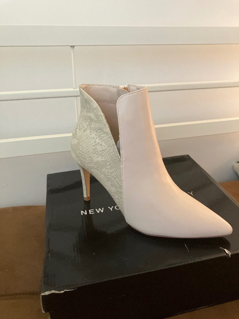 Vintage white heels